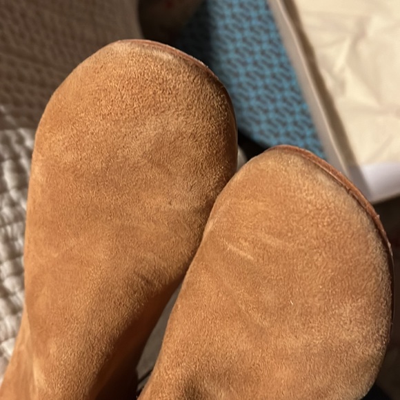 Loeffler Randall Brett Over The Knee Dress Boots, Dark Camel - Picture 6 of 11